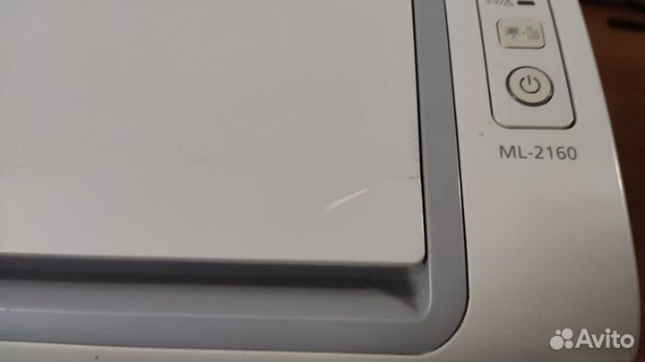 Принтер лазерный Samsung ML-2160 с малым пробегом