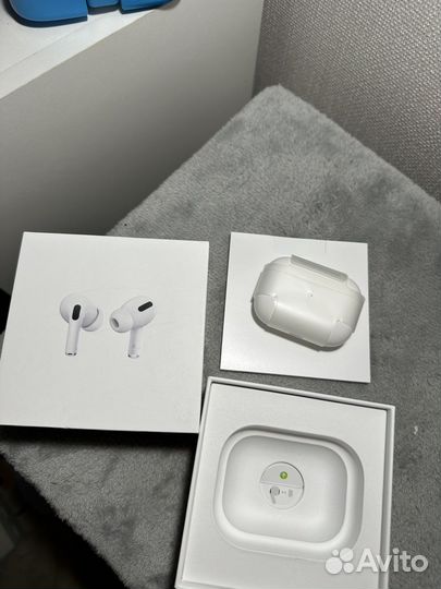 Наушники Airpods pro с шумоподавлением