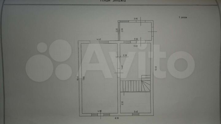 Дом 120 м² на участке 6,6 сот.