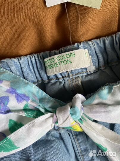 Новые шорты Benetton на малышку
