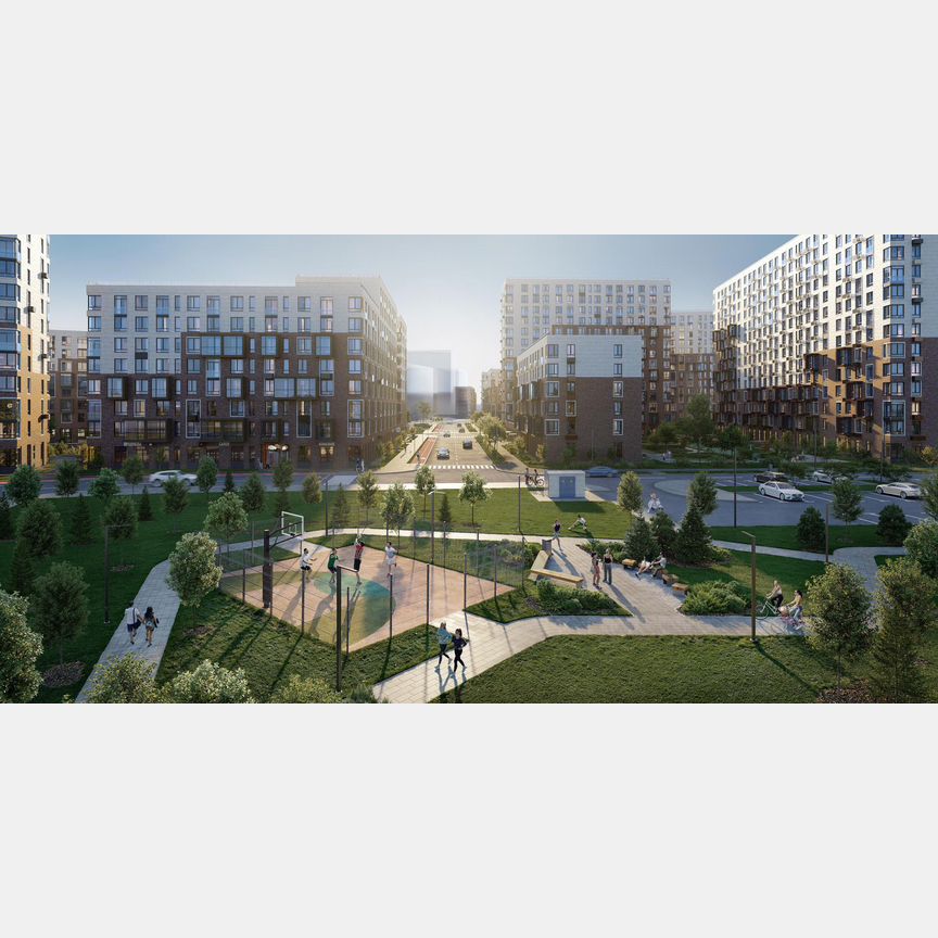 1-к. квартира, 42,1 м², 9/14 эт.