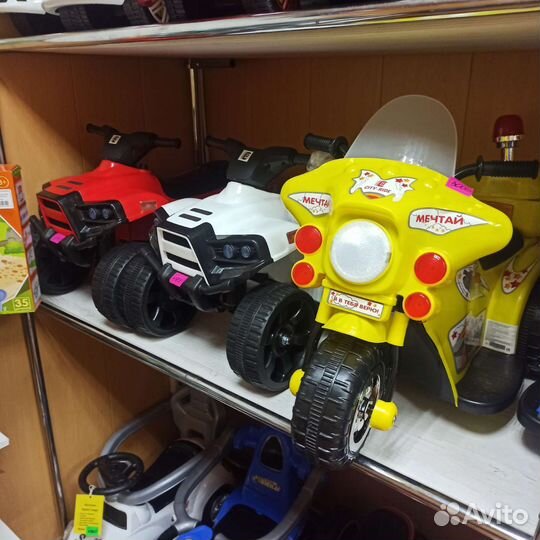 Детский мотоцикл на аккумуляторе