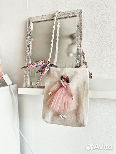 Сумка в стиле бохо с феей