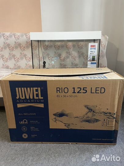 Аквариум juwel rio 125 - новый