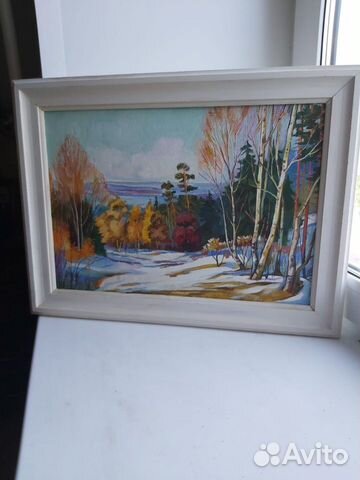 Картина «Ранний снег»