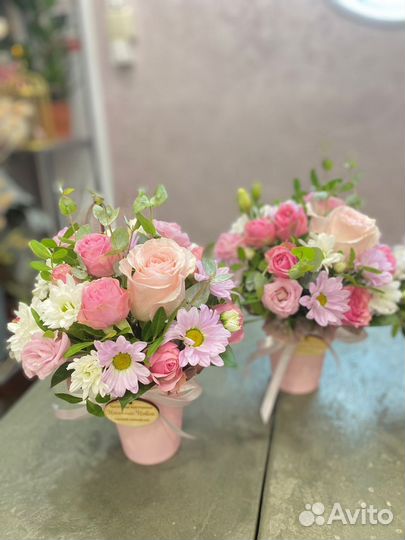 Живые цветы букеты