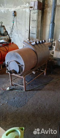 Печь на дровах 