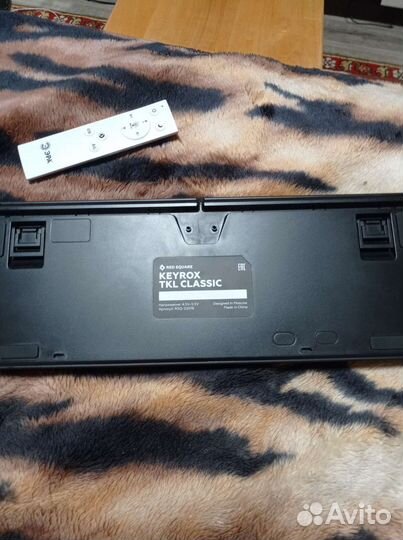 Игровая механическая клавиатура red square tkl