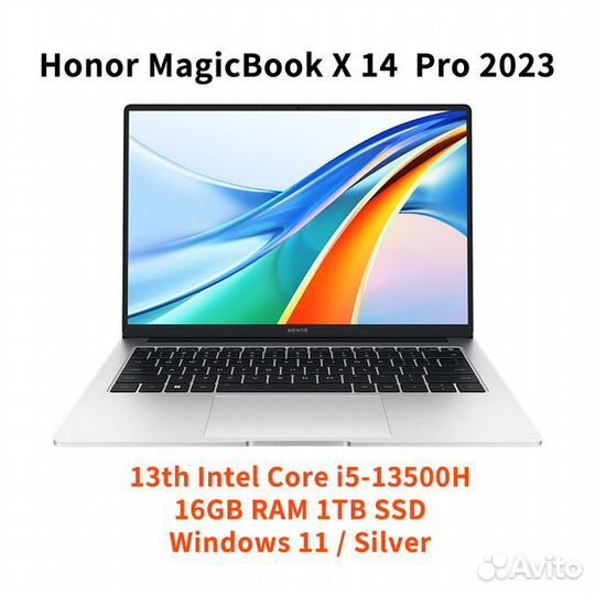 Honor magicbook 14 i5-13500h 16gb 1tb 2023 x