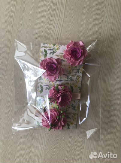 Набор заколочек для волос Розочки