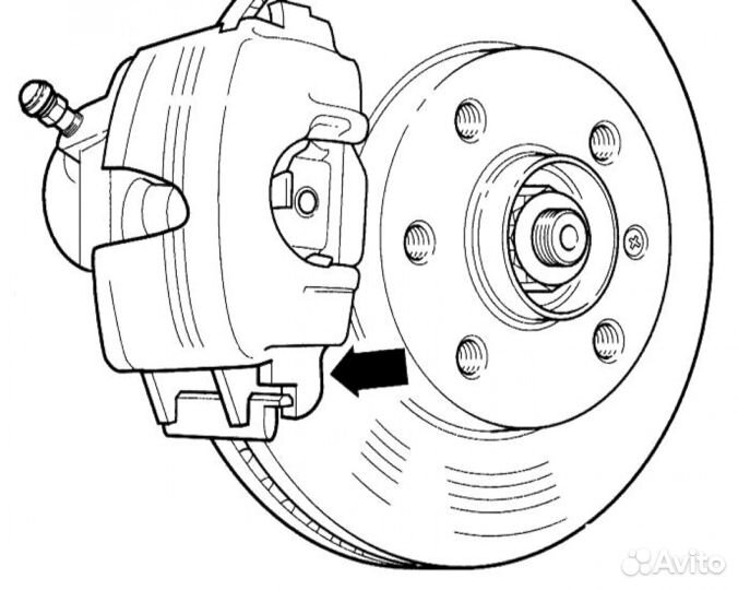 Суппорт Toyota Volkswagen комплект