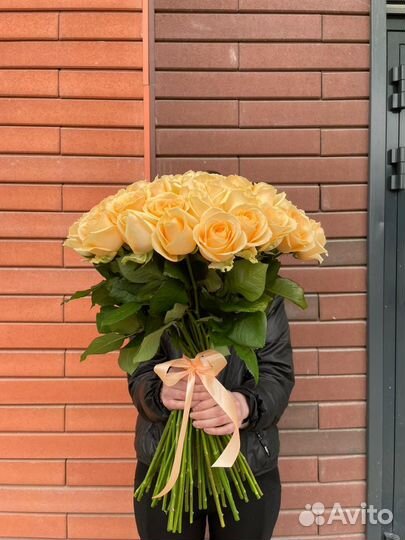 Цветы букет 51 роза