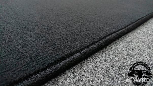 Автоковрик в багажник для ваз 2103 / 2106, графито