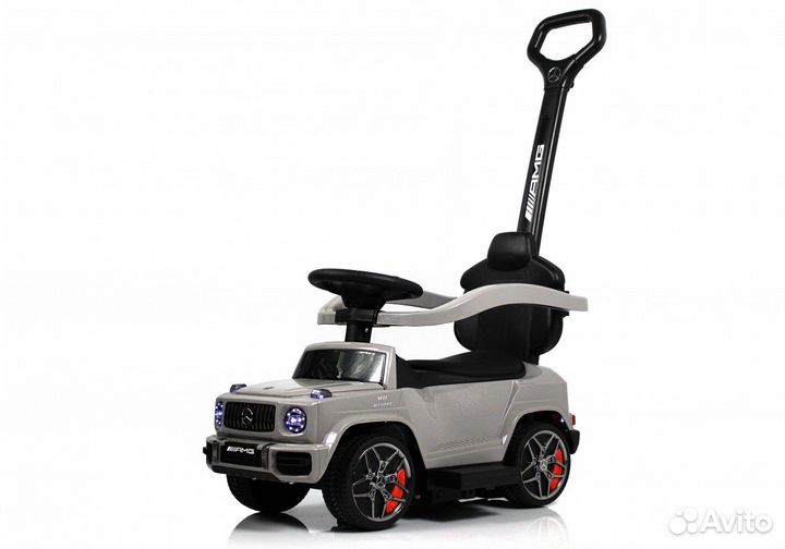 Детская каталка RiverToys Mercedes-Benz G63 с ручк