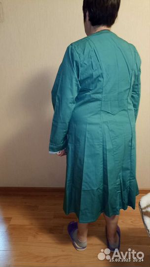 Халат рабочий женский, униформа