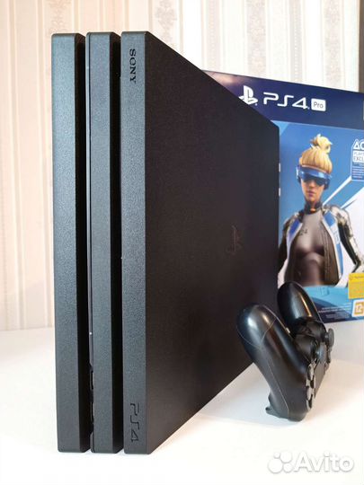 PS4 PRO 1TB 4K + 400 игр