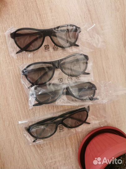 3d очки LG, 4 штуки