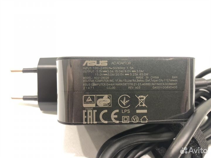 ADP-65JW C зарядка для ноутбука asus NEW original