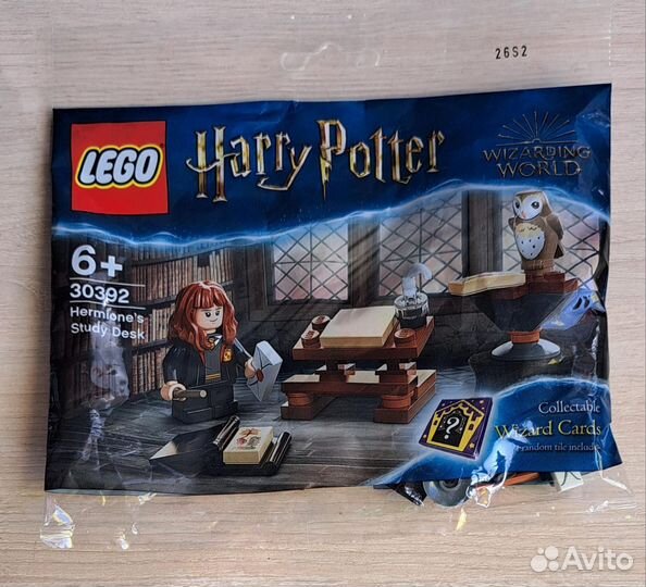 Lego Гарри Поттер 6+ Учебный стол Гермионы 30392