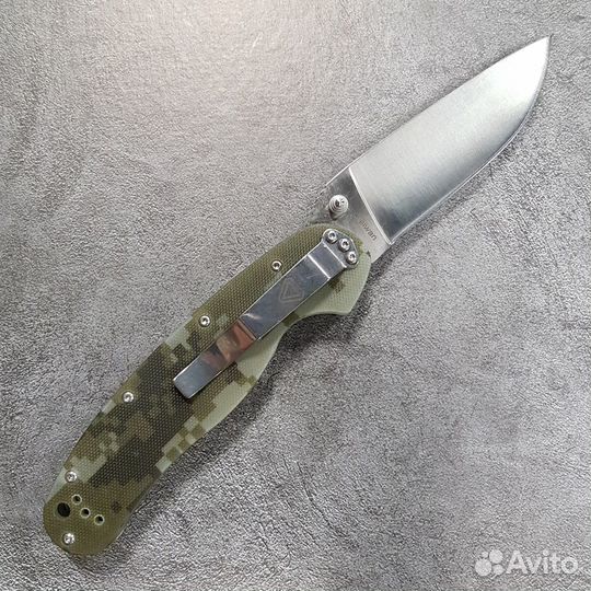 Нож складной Ontario Rat-1 (крыса) ст.AUS8 кмф / Б