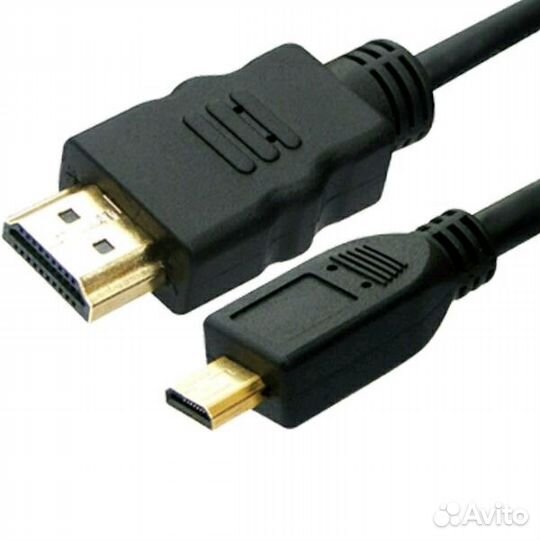 Кабель microhdmi - hdmi адаптер 1.5 метра