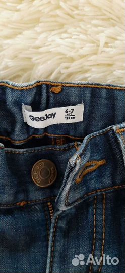 Джинсы на флисе