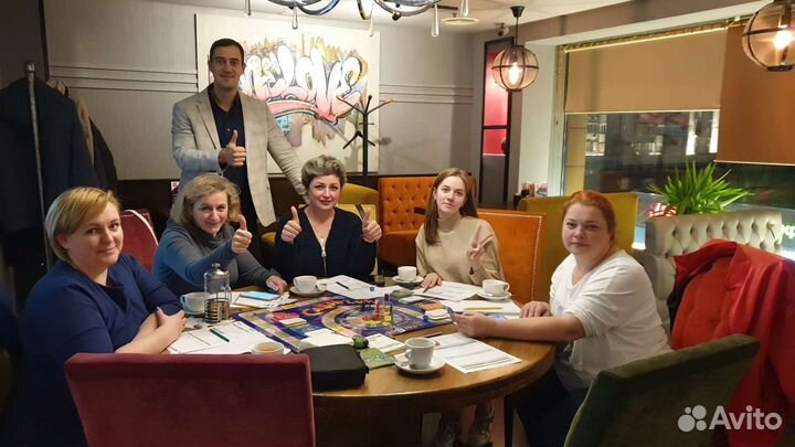 Проведение бизнес-игр Cashflow Денежный поток и др