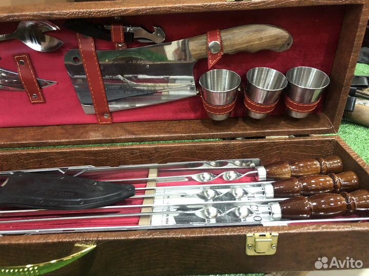 Шашлычный набор в кейсе № 10 