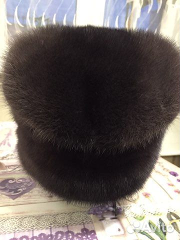 Шапка норковая женская