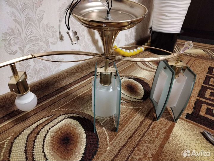 Люстра подвесная бу