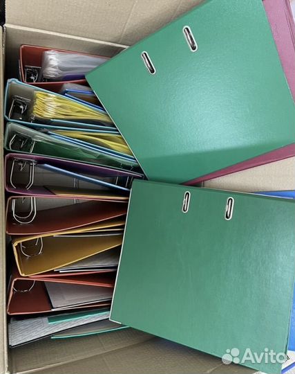 Книга учета, папки картонные