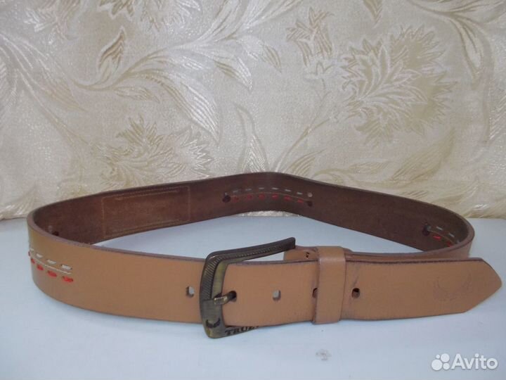 Ремень мужской кожаный