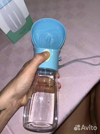 Бутылка для воды для животных