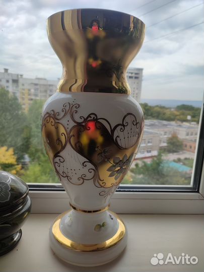 Ваза для цветов богемия