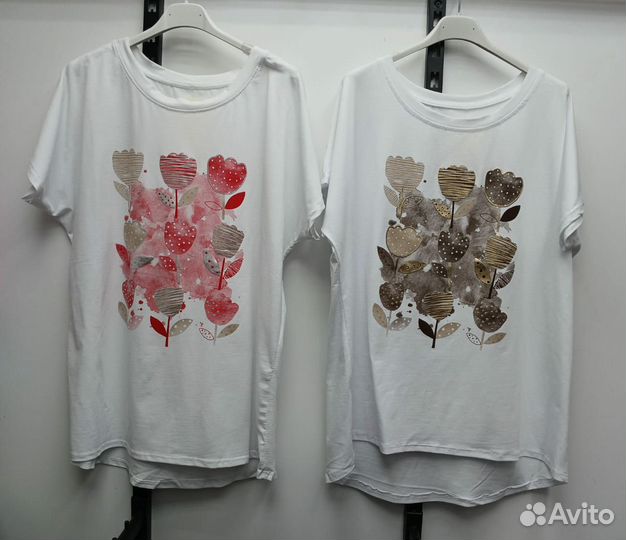 Футболка женская с принтом. Италия