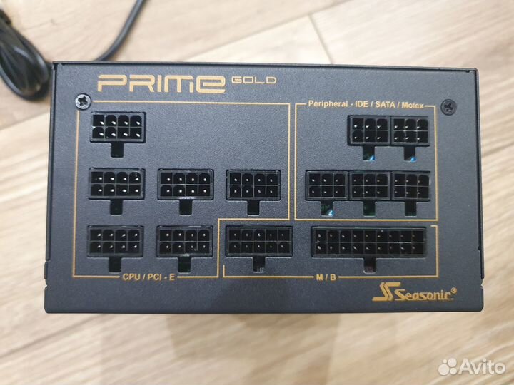 Блок питания Seasonic prime gold SSR-850GD