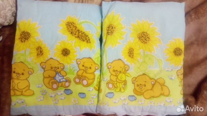 Бортики в детскую кроватку