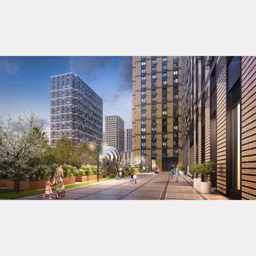 Квартира-студия, 25,4 м², 21/23 эт.