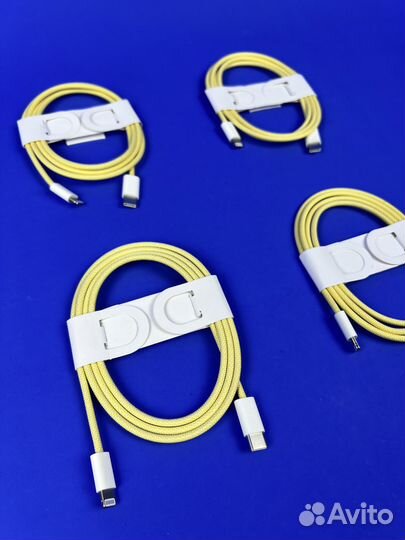 Кабель Lighting - Type-C Yellow