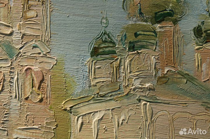 Картина с церковью храмы Воронежа 