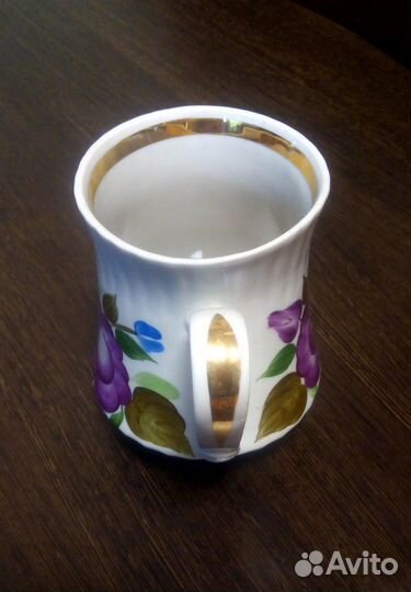 Бокал гигант 0,5л фарфор Сысерть СССР