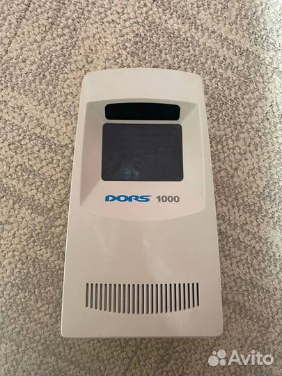 Детектор банкнот dors 1000 серый