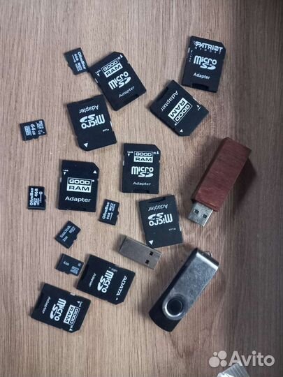 Карты памяти MicroSD флэшки переходники
