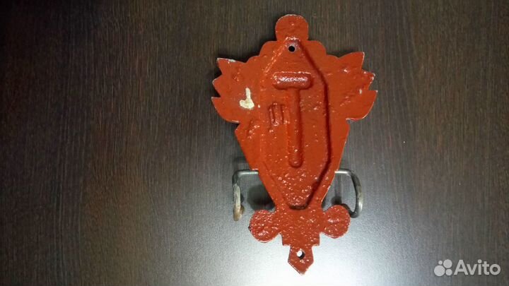 Вешалка ключница чугунная Мефистофель СССР