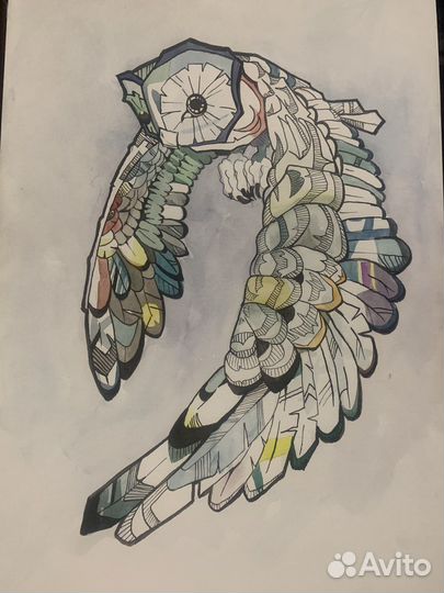 Акварельные рисунки