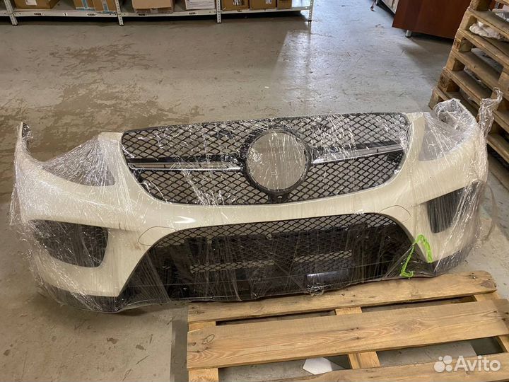 Бампер передний mercedes GLE 43amg