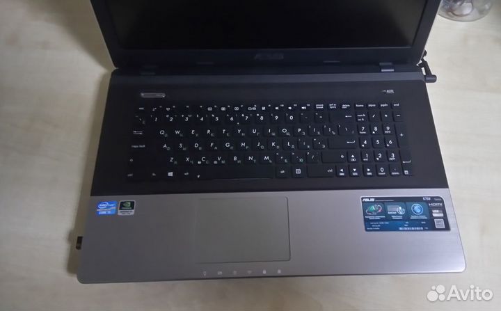 Ноутбук asus core i5 k-75v