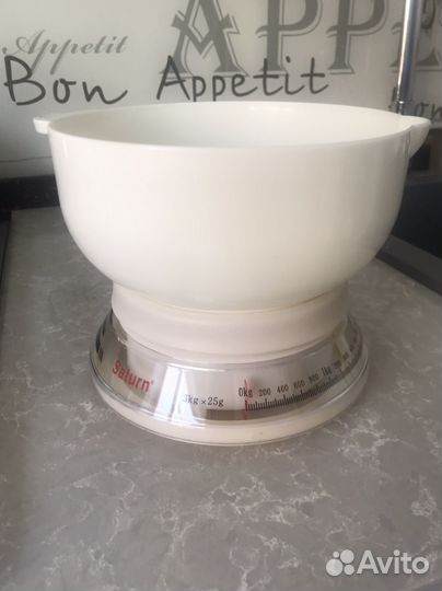 Весы кухонные механические