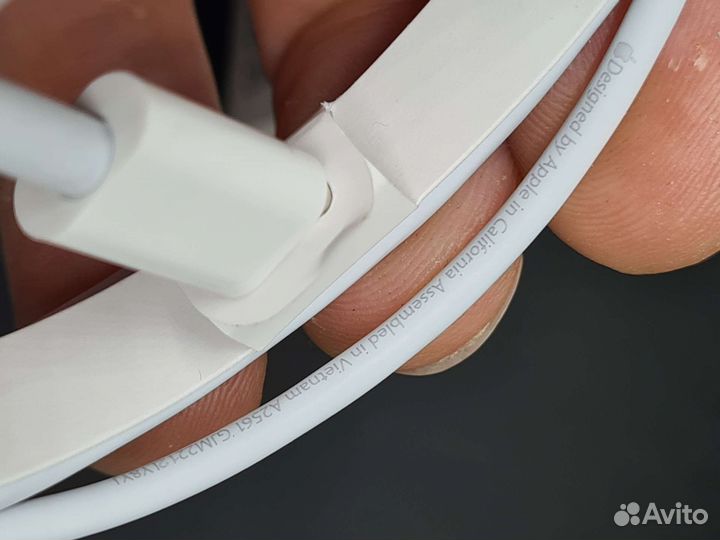 Lightning кабель для зарядки iPhone type c