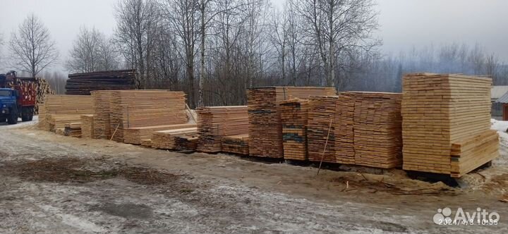 Пиломатериалы брус доска от производителя